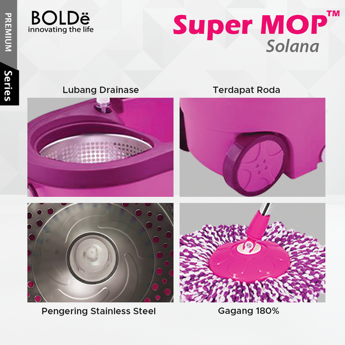 Bolde Super MOP SOLANA Blue